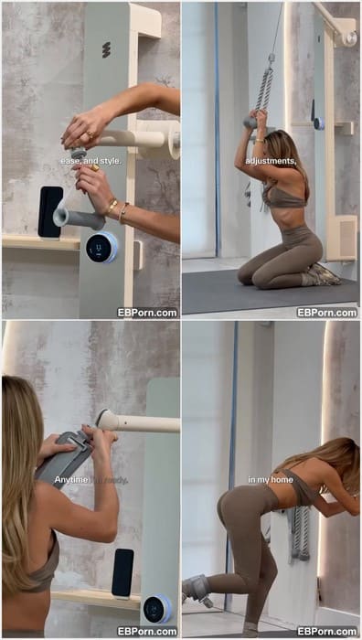 Cindy Prado nude hot blonde with incredible fitness ass on full leak video show big ass in yoga pants. Rare leak!