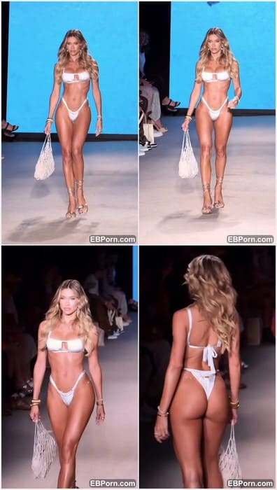 Cindy Prado sex lover girl posing on bikini show in her white lingerie. Beauty superstar and popular model from Instagram