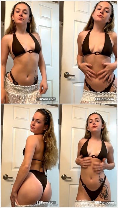 Clarareese sexy model without panties. Sexy and adorable babe show her asshole on her leak video from Instagram! Enjoy