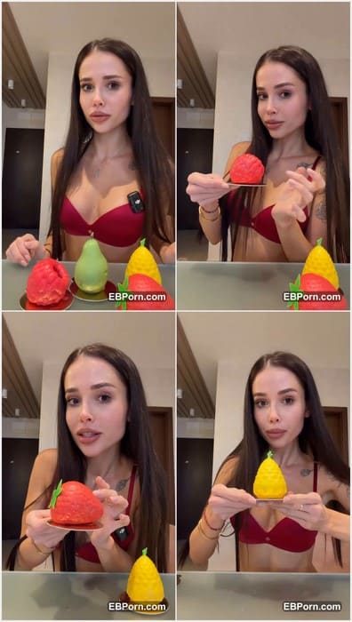 Daria Verys onlyfans leak video with her pretty face lips and big mouth. She eating icecream and wait boyfriend for cumshot