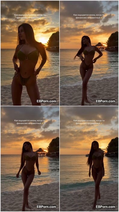 Dasha Shu onlyfans video from the beach in hot mini bikini. Sexy girl and model from Russia loves anal sex only! Amazing girl