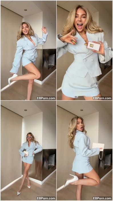 Dinamillion xxx leak video in hot lingerie and body. Blonde babe was fucked today morning! Download now and enjoy
