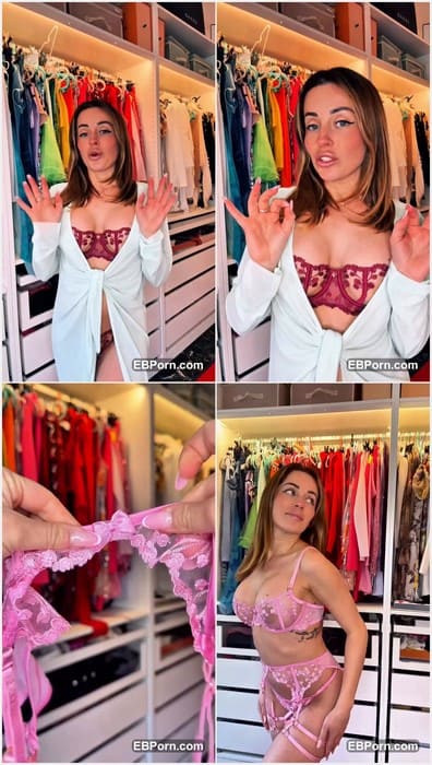 Elisa Mazzucchelli leaks videos with bikini show. Hot model with incredible pussy and tits on full and rare leak video! WOW