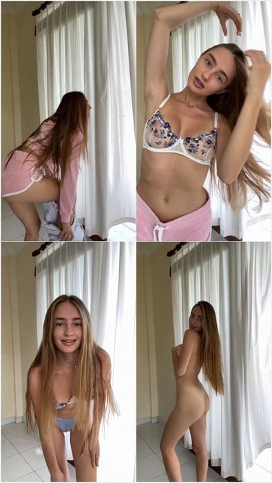 Eroshik sextape leak video with full naked her body. Adorable hot girl need your dick inside pussy and get massive creampie!