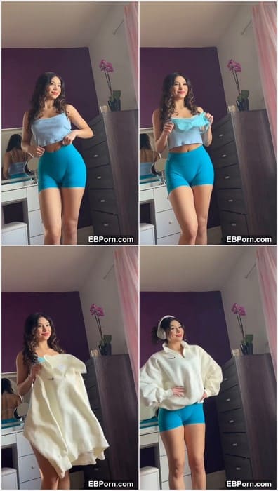 Grace Garcia leaks videos from home archive and private instagram page. Sexy brunette with hot pussy in tight yoga pants. WOW, Incredible