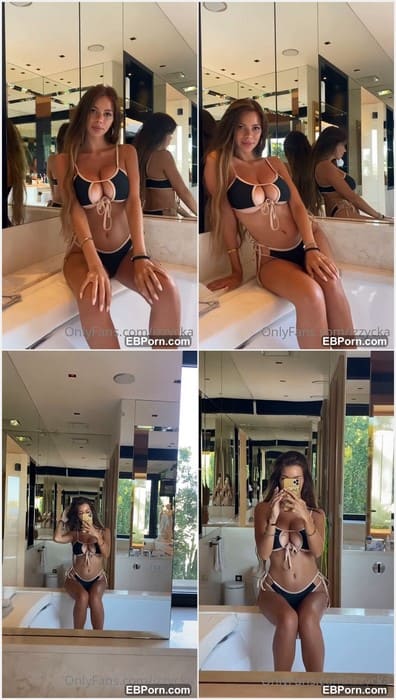 Izzycka xxx leaked video with hot tits and black bikini. Amazing model and popular influencer with hot tits and pussy!