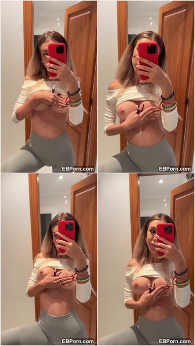 Jasmy Love tits nude and her pussy so wet now after photoshooting front the mirror. Sexy and awesome girl! WOW