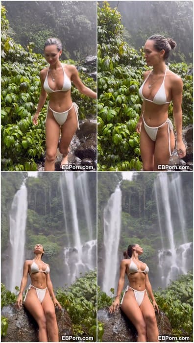 Jenn M Hanna onlyfans leaked video with hot tits and pussy with amazing bikini on the nature. Sexy fitness Russian model!