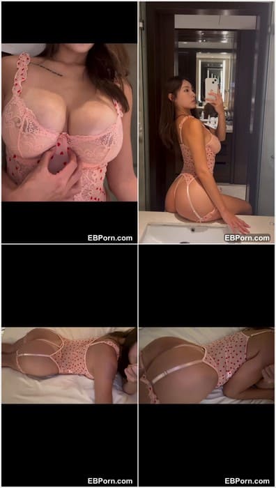 Jisamss xxx video with hot ass in lingerie. Beauty asian model with huge tits in bra! Download this now buddy.