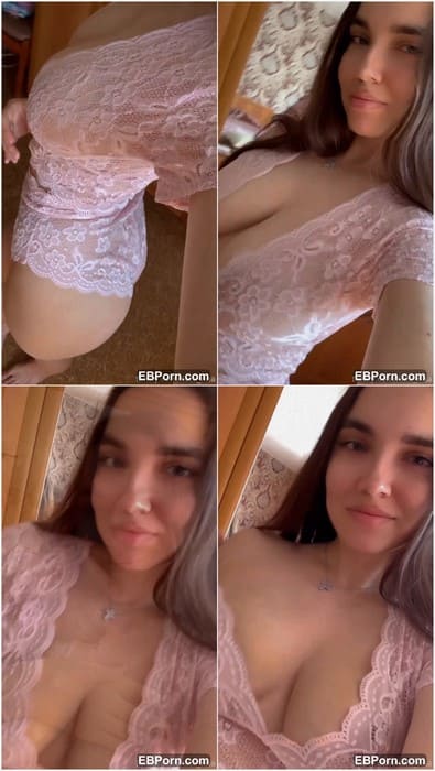 Katya from Russia onlyfans video with hot tits in sexy lingerie. Cute model have natural boobs and show nipples for us
