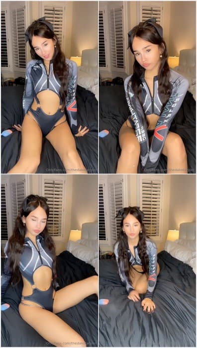 Dakota Tyler sextape leak video with hot legs and sexy face. Beauty brunette and asian pornstar on solo video! HOT