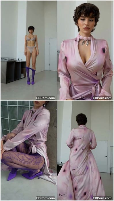 Kris Mugretnug leaks videos in hot lingerie and panties. Beauty brunette show her awesome pussy and legs! Download this now buddy.