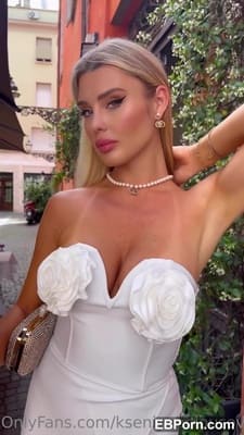 Kseniya Belousova lingerie