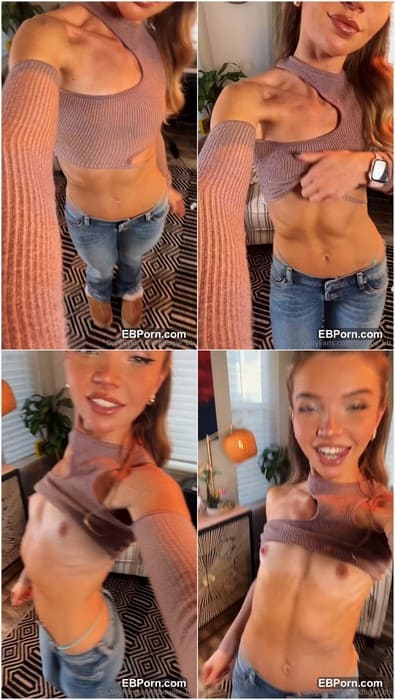 Brie Belle onlyfans leak video from her home archive and sexy titty nipples. Hot model with hot lips! Download it now.