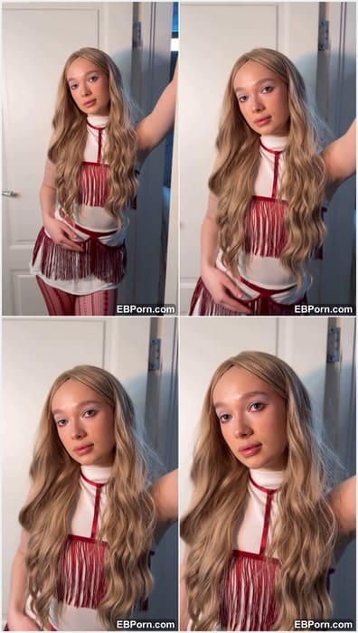 Chloe Skin onlyfans leak video with her adorable slut face and naked pussy without panties. Take off skirt and show me cunt