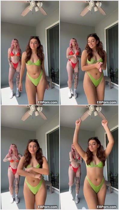 Lea Martinez cosplay girl dancing with her better pink girlfriend and they are wait my dick in asses. Anal sex lovers!