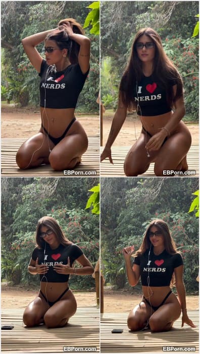 Luiza Marquesa ass and boobs so perfect and beauty. Cute model from Sao Paulo with perfect asshole posing on leak OF video!