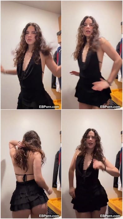 Latinastasia tits and pussy so amazing! Babe posing in hot new black dress without panties. Wow, i wanna lick her!