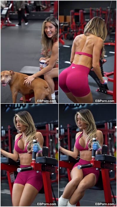 Mariana Morais xxx video from gym and her amazing pussy in hot panties. Good smell girl with fake hot boobs! HOT!