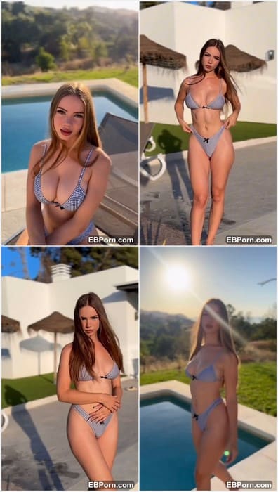 Natalia Pariish Onlyfans leak video with her awesome body in new small bikini. Sexy and cute model need cock for creampie in ass