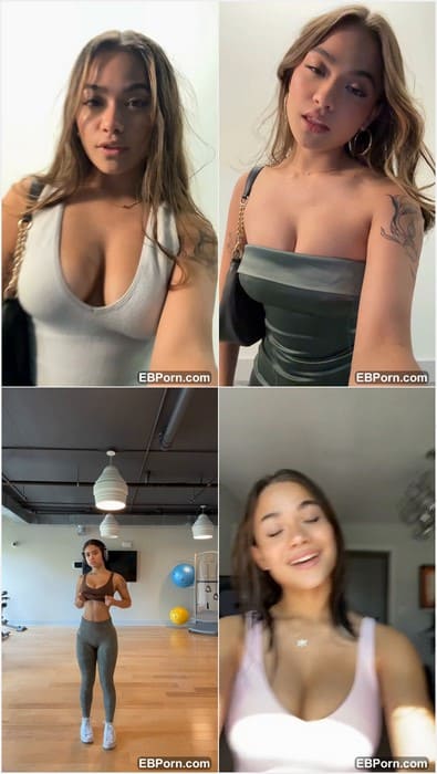 Nina Gessler xxx leak video with her amazing tits in hot and tight t-short. Sexy fitness model and star with amazing tits! WOW
